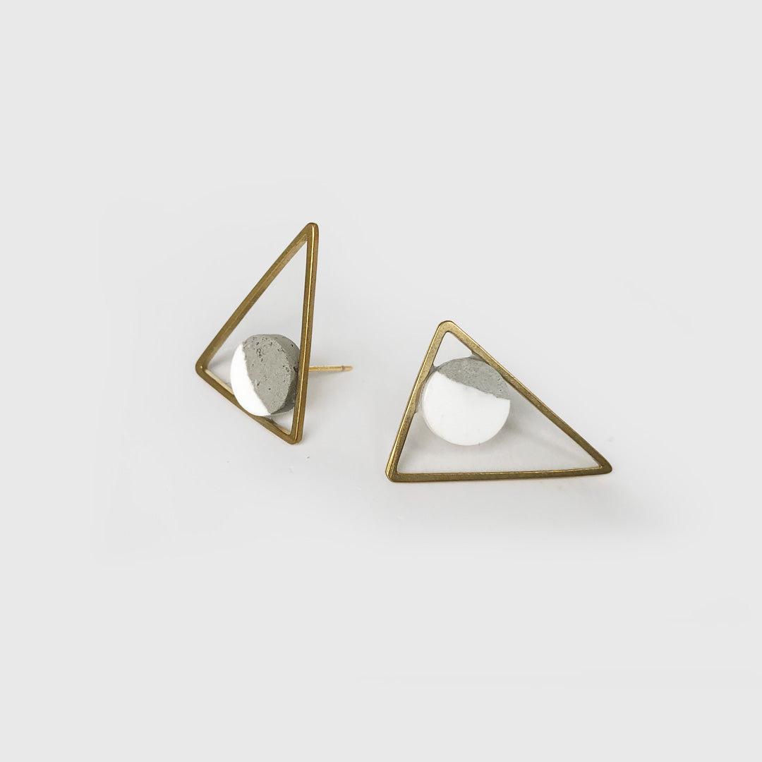 Handcraft Ear ring (Triangle)