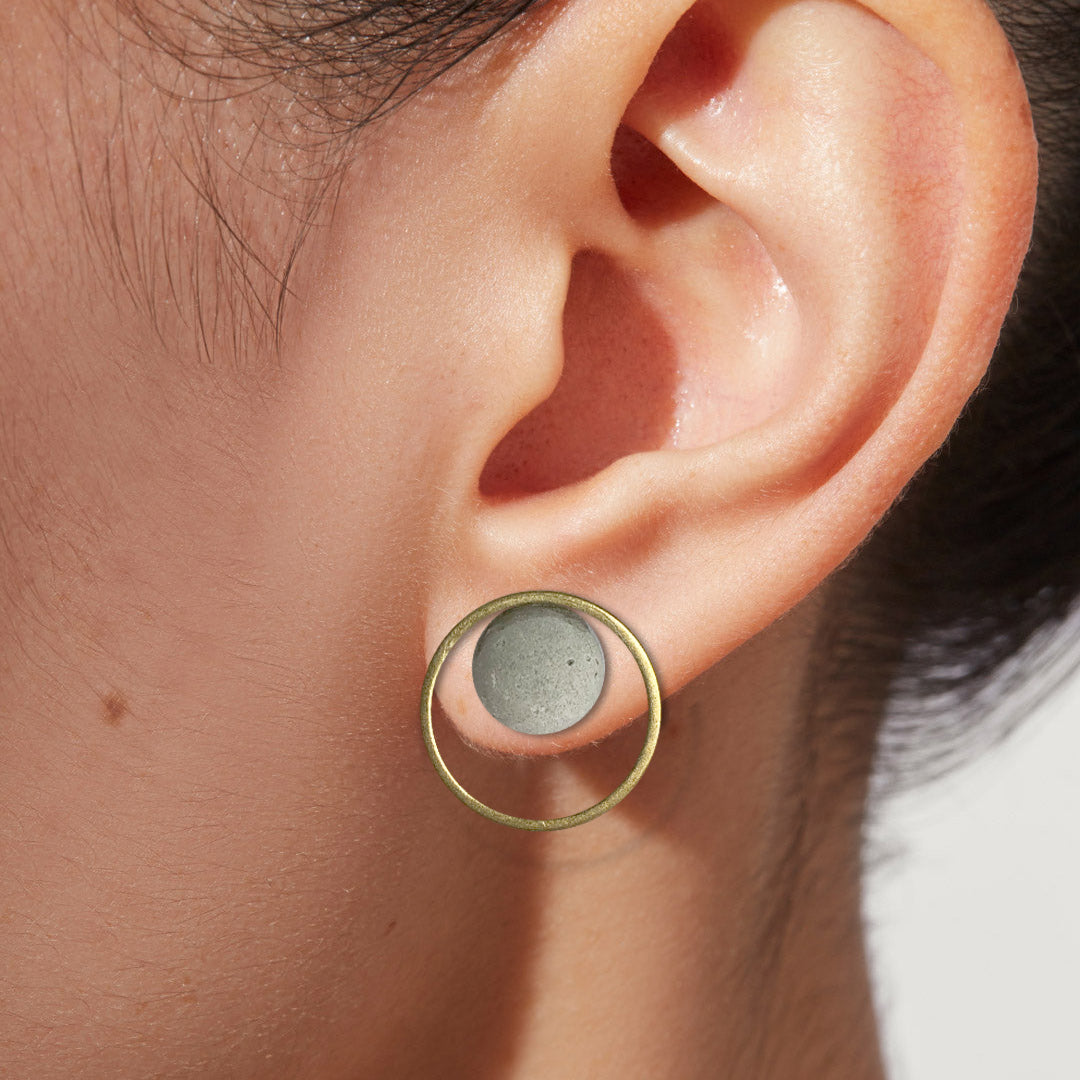 Handcraft Ear ring (Round) – Rcube Store
