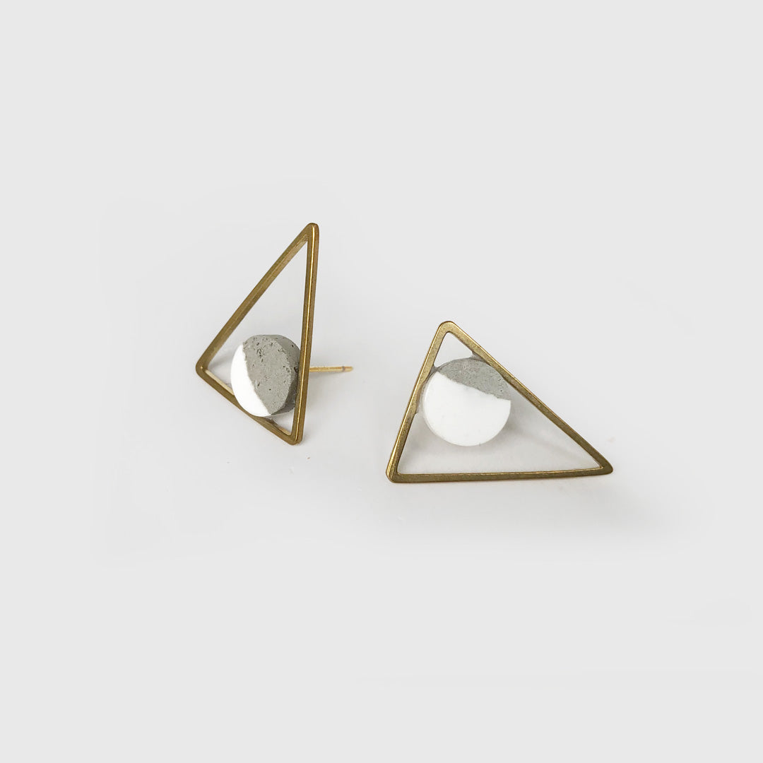 Handcraft Ear ring (Triangle) – Rcube Store