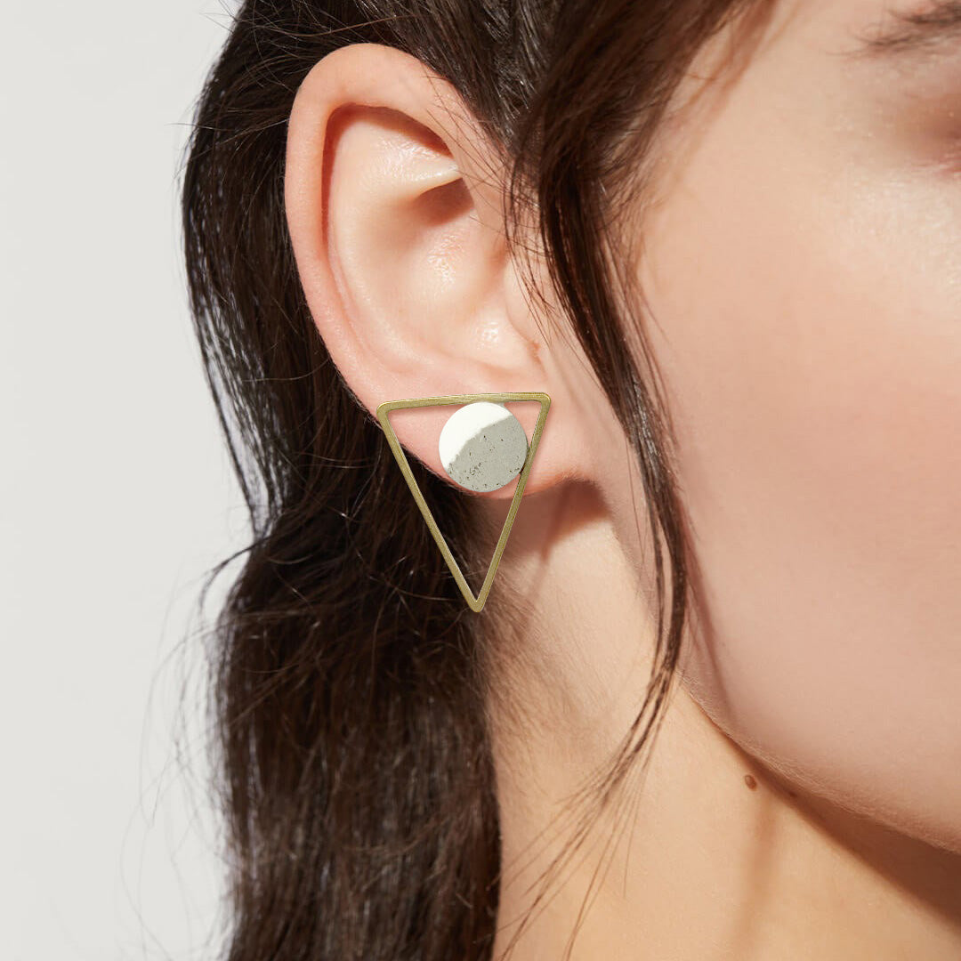 Handcraft Ear ring (Triangle)